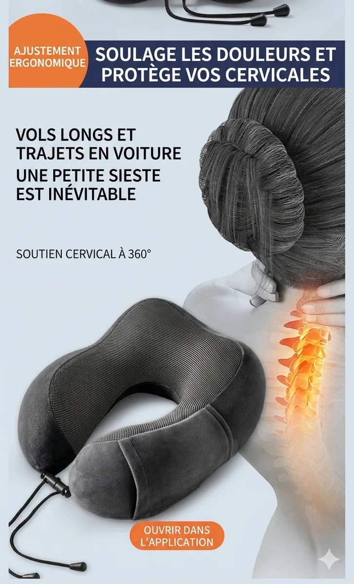 Soulage la fatigue du cou et du dos