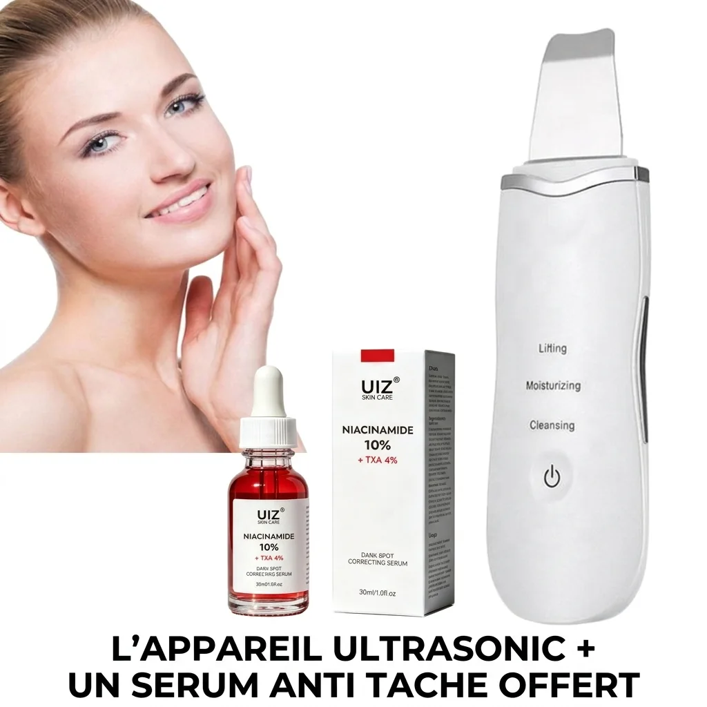 Appareil ultrasonique AFRIXONE avec le sérum anti-taches offert