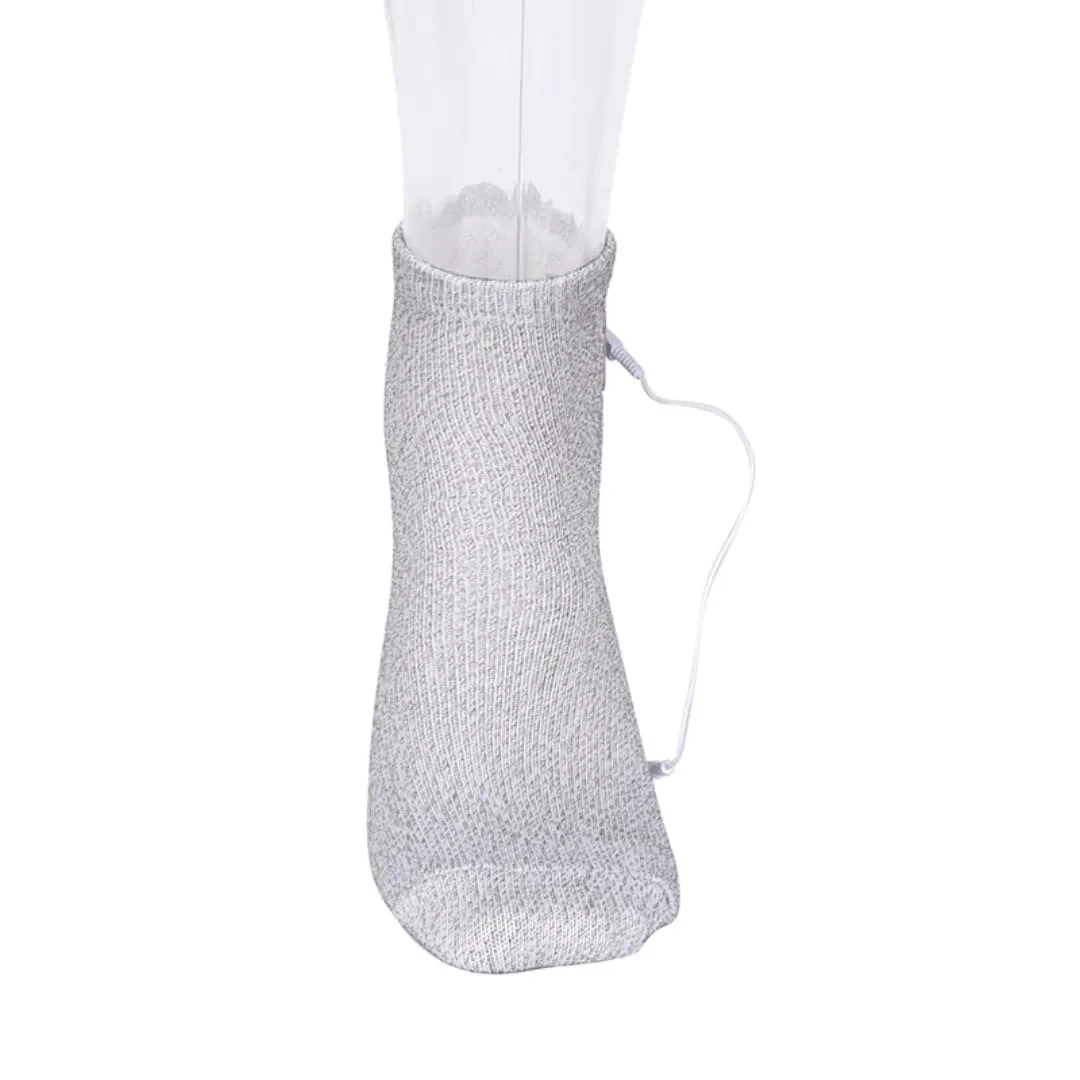 Chaussette conductrice enfilée