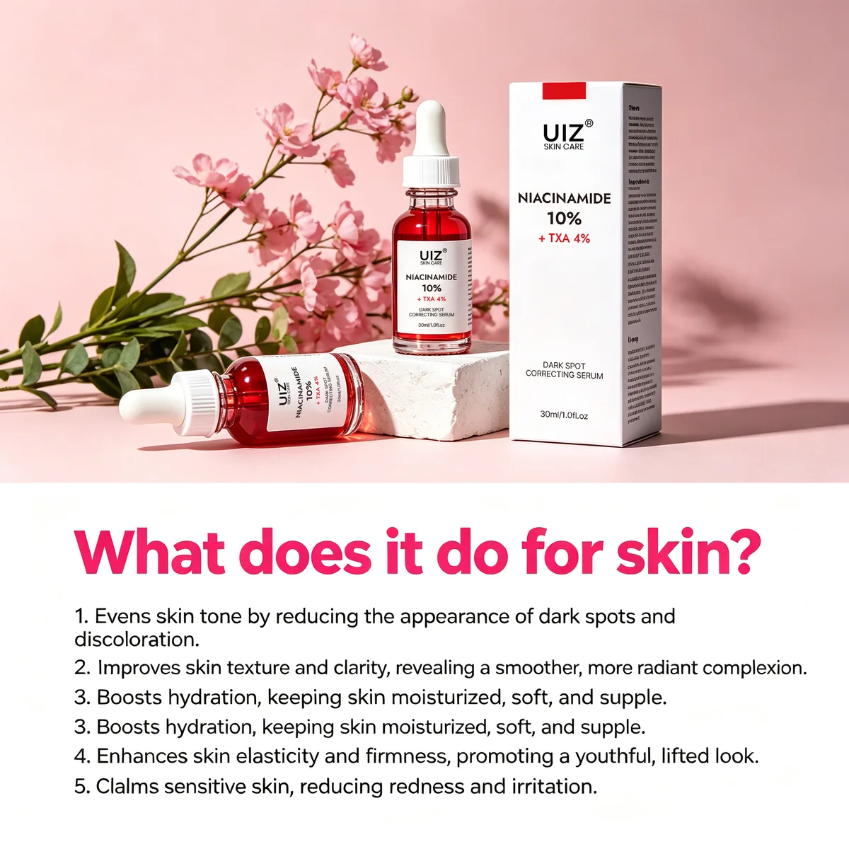 Ce que le sérum fait pour la peau