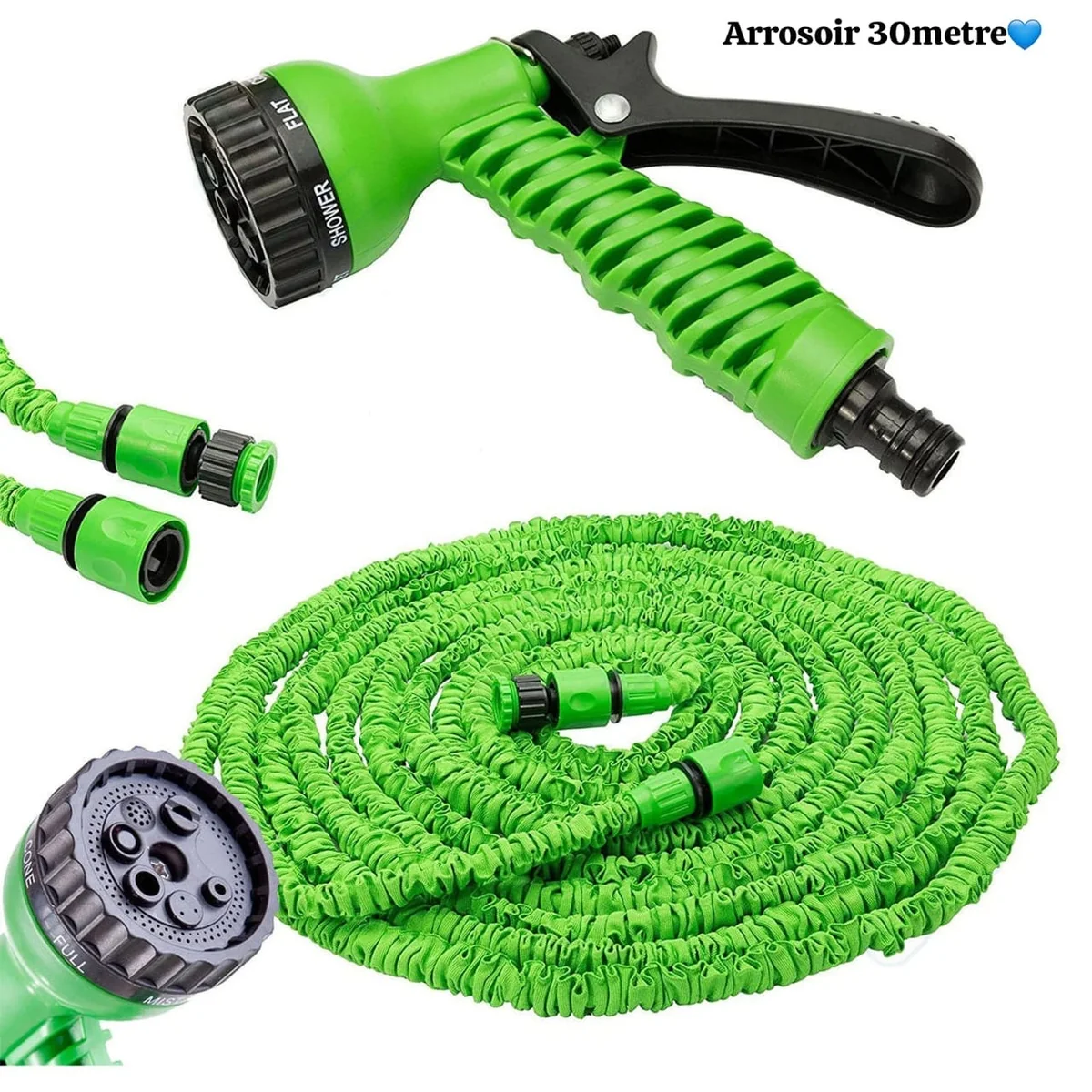 Pistolet et raccords